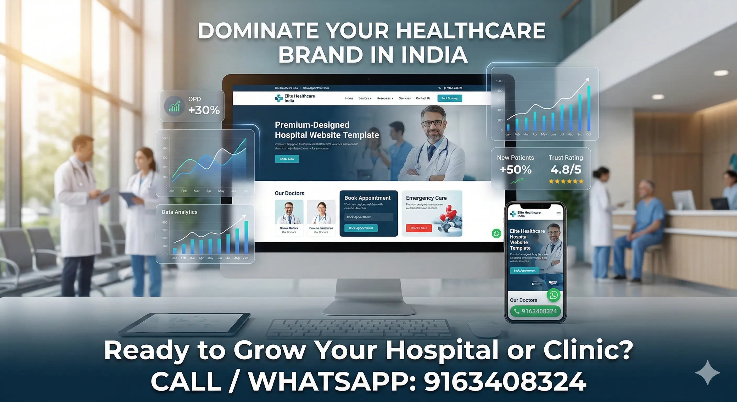 Hospital Website Design & Marketing